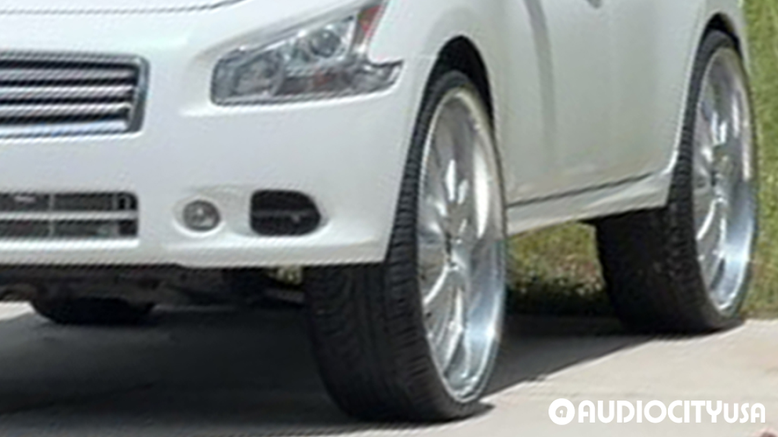 2014 Nissan Maxima Artist Decatur 28 inch Wheels Gallery AudioCityUSA