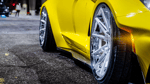 2019 Chevrolet Corvette on 20" Ferrada Wheels CM2 Silver Machined with