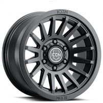 17" ICON Alloys Wheels Recon SLX Satin Black Rims