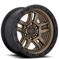 18" Fuel Wheels D702 Ammo Bronze with Black Ring Off-Road Rims 