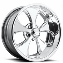 24" U.S. Mags Forged Wheels Templar US618 Polished Vintage Forged 2-Piece Rims