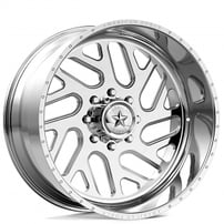 22" American Force Wheels G41 Rook Polished Monoblock Forged Off-Road Rims