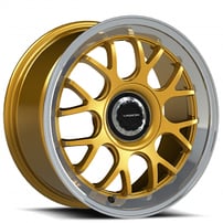 20" Vision Wheels 478 Alpine Gold with Machined Lip Rims