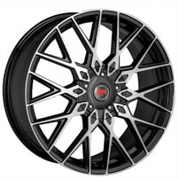 20" Revolution Racing Wheels R24 Black Machined Rims