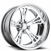 18" U.S. Mags Forged Wheels Venom Concave US824 Polished Vintage Forged 2-Piece Rims