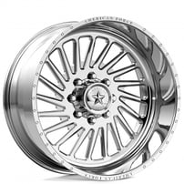 22" American Force Wheels N02 Sabre Polished Monoblock Forged Off-Road Rims