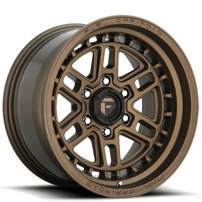 17" Fuel Wheels D669 Nitro Matte Bronze Off-Road Rims