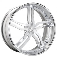 21" Snyper Forged Wheels Opus Brushed Rims