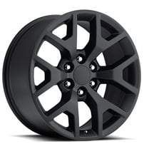 20" GMC Sierra Wheels 288 Matte Black OEM Replica Rims