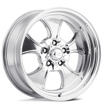 17" Staggered American Racing Wheels Vintage VN450 Hopster Chrome Rims