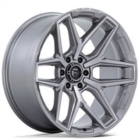 22" Fuel Wheels FC854AX Flux 6 Platinum Off-Road Rims