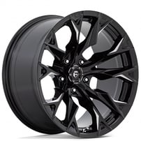 20" Fuel Wheels D803 Flame 5 Gloss Black Milled Off-Road Rims