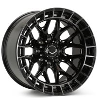 22" Vossen Wheels HFX-1 Tinted Gloss Black Off-Road 8-Lugs Rims