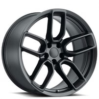 20" Dodge Widebody Wheels FR 74 Satin Black OEM Replica Rims