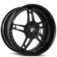 20" Forgiato Wheels Affilato Satin Black Forged Rims