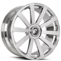 21" Staggered Forgiato Wheels Concavo-M Chrome Forged Rims