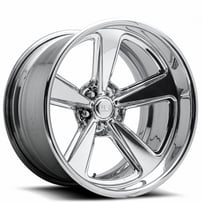 24" U.S. Mags Forged Wheels Bandit Concave US504 Polished Vintage Forged 2-Piece Rims
