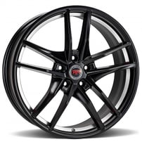 20" Revolution Racing Wheels RR28 Black with Machined Ring Rims