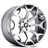 22" Forgiato Wheels Capolavaro-ECL Chrome Forged Rims