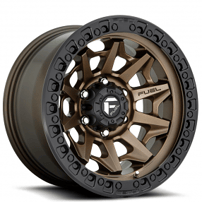 18" Fuel Wheels D696 Covert Bronze with Black Lip Off-Road Rims 