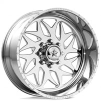 20" American Force Wheels N06 Brave Polished Monoblock Forged Off-Road Rims