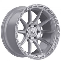22" TIS Wheels 563BS Silver with Brushed Machined Face Off-Road Rims  