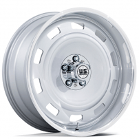 20" U.S. Mags Wheels Scottsdale UC143 Silver with Diamond Cut Lip Rims
