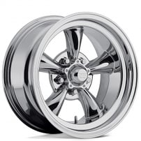 15" Staggered American Racing Wheels Vintage VN605 Torq Thrust D Chrome Rims