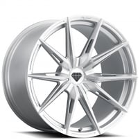 20" Blaque Diamond Wheels BD-F29 Brushed Silver Flow Forged Rims