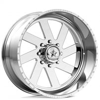 26" American Force Wheels 46 Fuse Polished Monoblock Forged Off-Road Rims   
