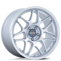 19" Motegi Racing Wheels MR158 Tsubaki Hyper Silver with Machined Lip Rims