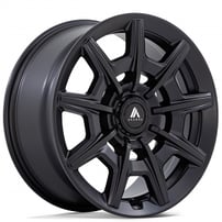 22" Asanti Wheels ABL-41 Esquire Satin Black with Gloss Black Face Rims