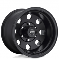 15" American Racing Wheels Modern AR172 Baja Satin Black Rims