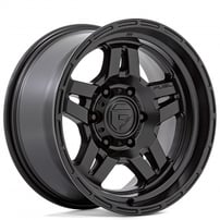 17" Fuel Wheels D799 Oxide Matte Black Off-Road Rims