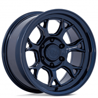 17" Black Rhino Wheels Etosha BR017 Gloss Midnight Blue Off-Road Rims