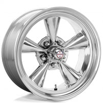 17" Staggered American Racing Wheels Vintage VN109 TT O Polished Rims