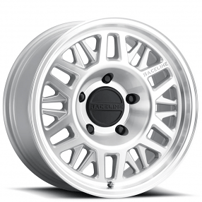 17" Raceline Wheels 451MC Ryno TR Machined with Clear Coat Off-Road Rims