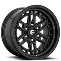 17" Fuel Wheels D667 Nitro Matte Black Off-Road Rims