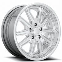 20" U.S. Mags Forged Wheels Mandalay US358 Polished Vintage Forged 2-Piece Rims