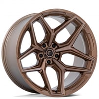 20" Fuel Wheels FC854ZR Flux 5 Platinum Bronze Off-Road Rims