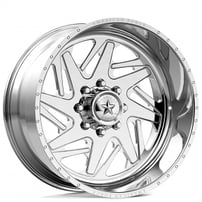 22" American Force Wheels N04 Revolt Polished Monoblock Forged Off-Road Rims