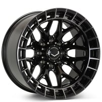 24" Vossen Wheels HFX-1 Tinted Gloss Black Off-Road 8-Lugs Rims