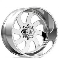 24" American Force Wheels 76 Blade Polished Monoblock Forged Off-Road Rims