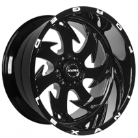 24" Lexani Off-Road Forged Wheels Insane Custom Full Black Rims