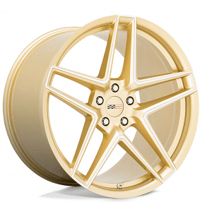 20/21" Staggered Cray Wheels Panthera Gloss Gold with Mirror Face Rims