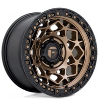 17" Fuel Wheels D785 Unit Matte Bronze with Black Ring Off-Road Rims