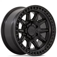 17" Black Rhino Wheels Calico BR001 Matte Black Off-Road Rims