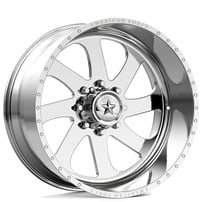 22" American Force Wheels 75 Burnout Polished Monoblock Forged Off-Road Rims