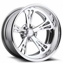 24" U.S. Mags Forged Wheels Venom Concave US824 Polished Vintage Forged 2-Piece Rims