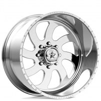 26" American Force Wheels 76 Blade Polished Monoblock Forged Off-Road Rims   